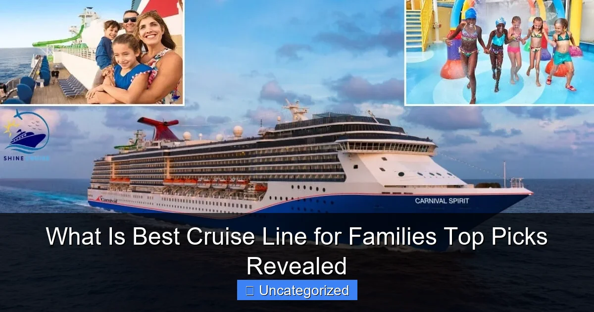 What Is Best Cruise Line for Families Top Picks Revealed