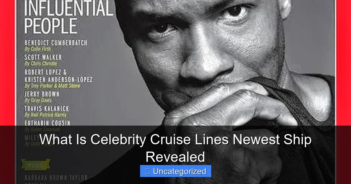 What Is Celebrity Cruise Lines Newest Ship Revealed