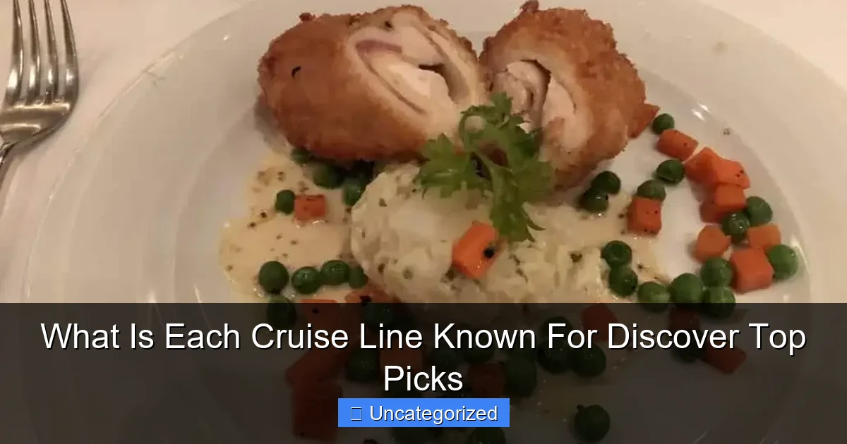 What Is Each Cruise Line Known For Discover Top Picks
