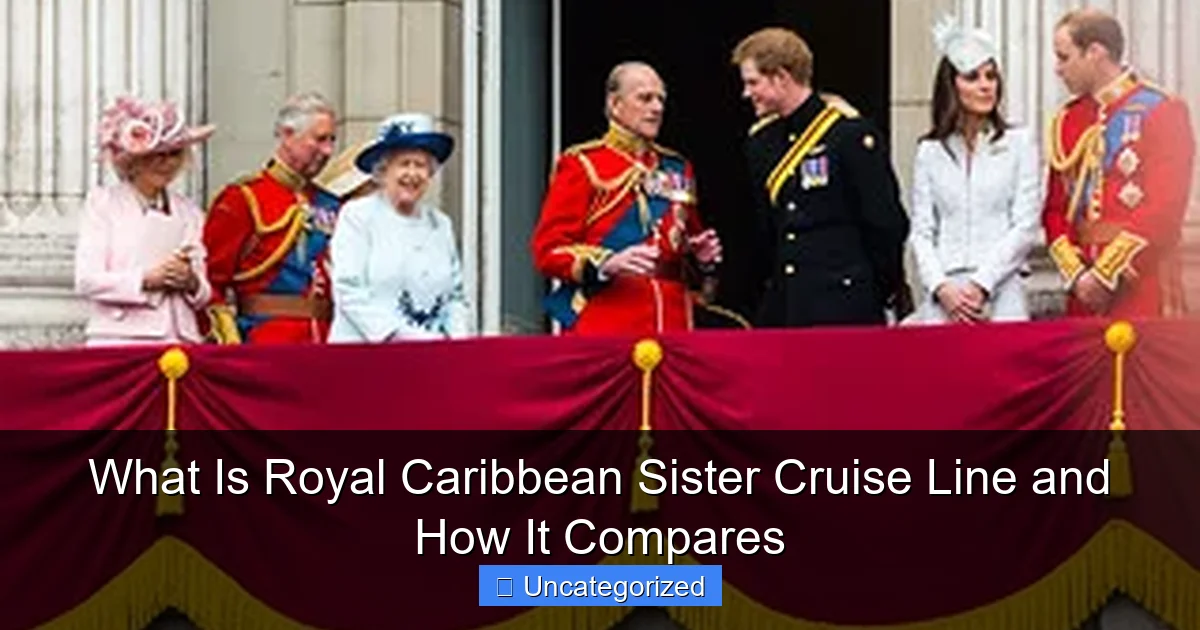 What Is Royal Caribbean Sister Cruise Line and How It Compares