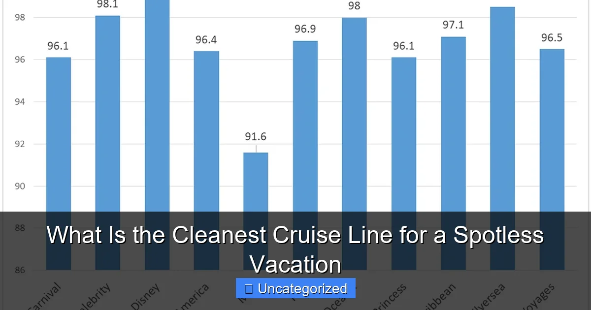 What Is the Cleanest Cruise Line for a Spotless Vacation