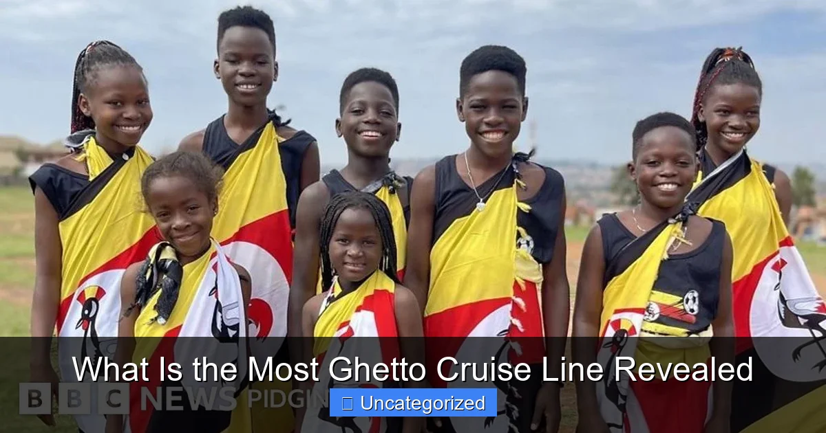 What Is the Most Ghetto Cruise Line Revealed