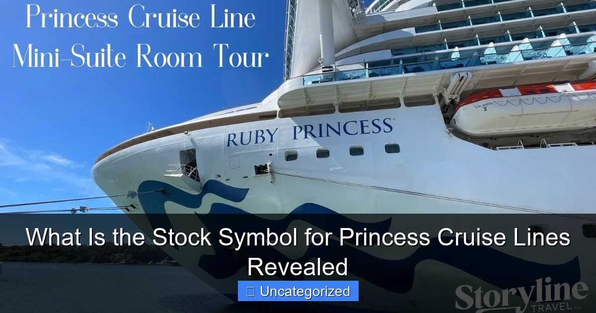 What Is the Stock Symbol for Princess Cruise Lines Revealed