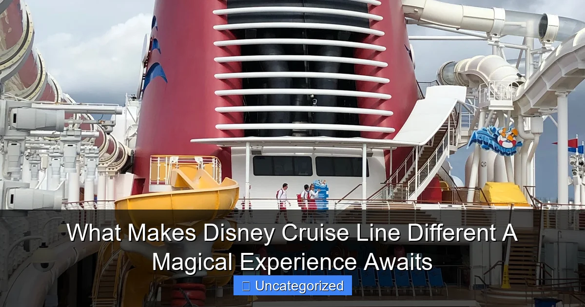 What Makes Disney Cruise Line Different A Magical Experience Awaits
