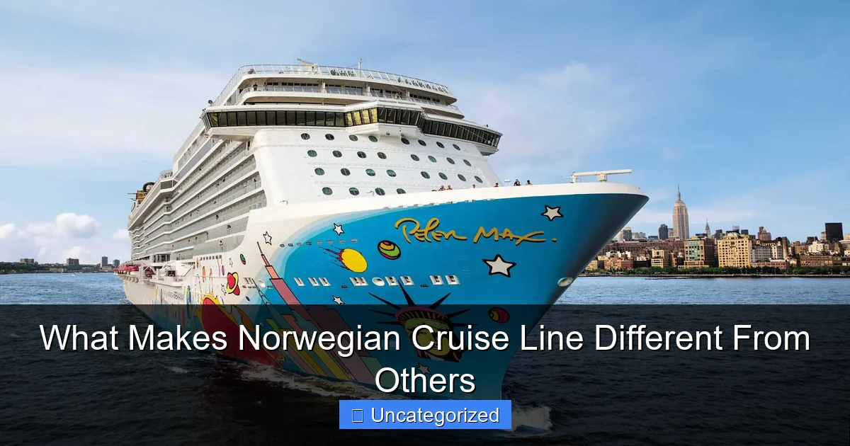 What Makes Norwegian Cruise Line Different From Others