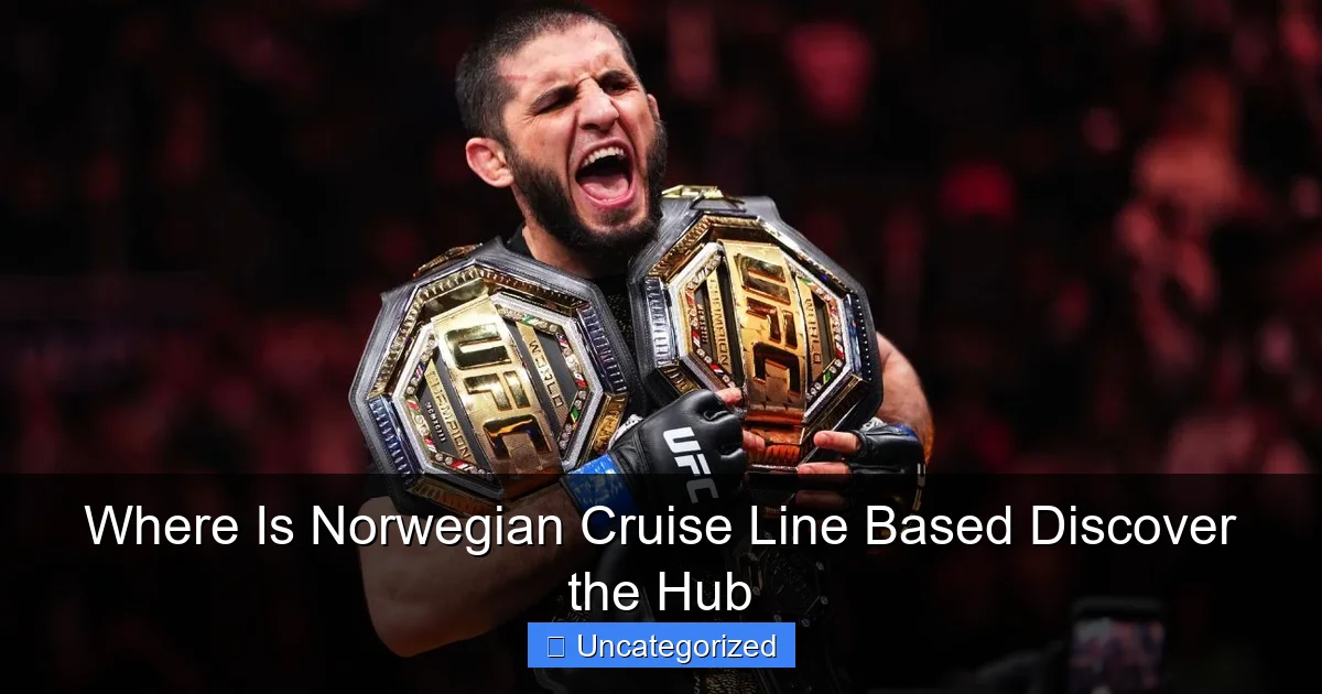 Where Is Norwegian Cruise Line Based Discover the Hub