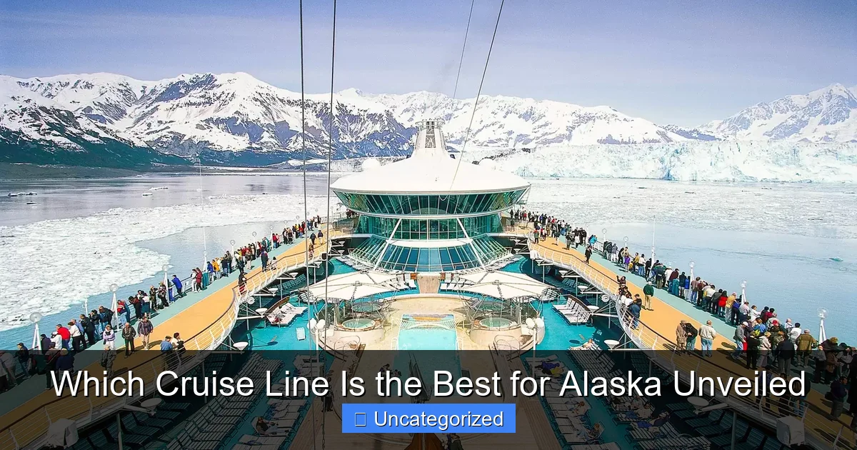 Which Cruise Line Is the Best for Alaska Unveiled