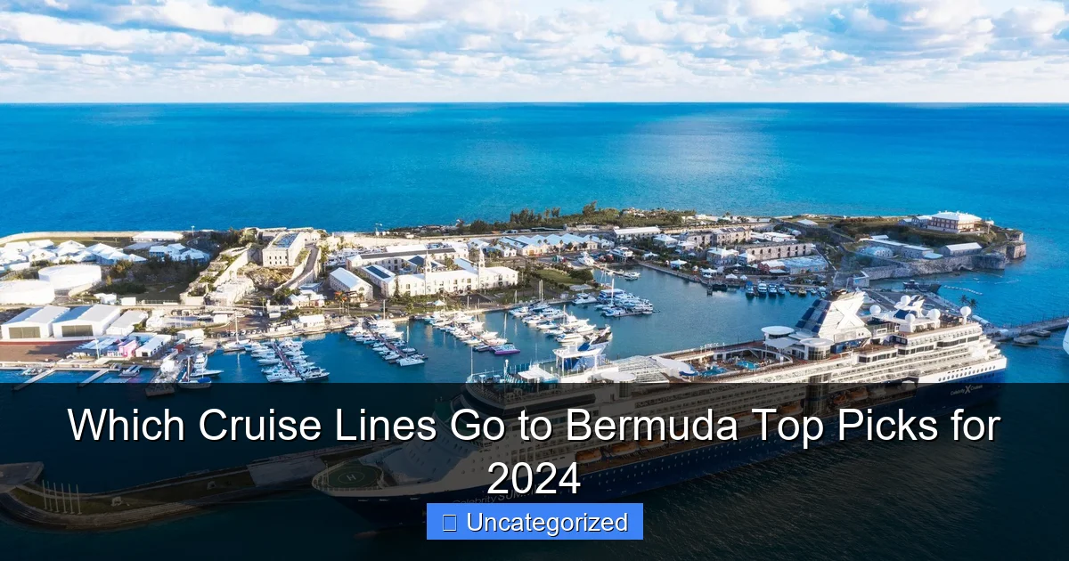 Which Cruise Lines Go to Bermuda Top Picks for 2024