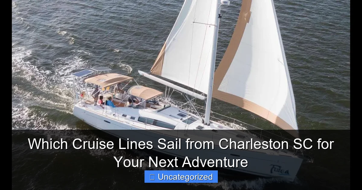 Which Cruise Lines Sail from Charleston SC for Your Next Adventure