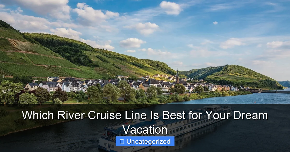 Which River Cruise Line Is Best for Your Dream Vacation