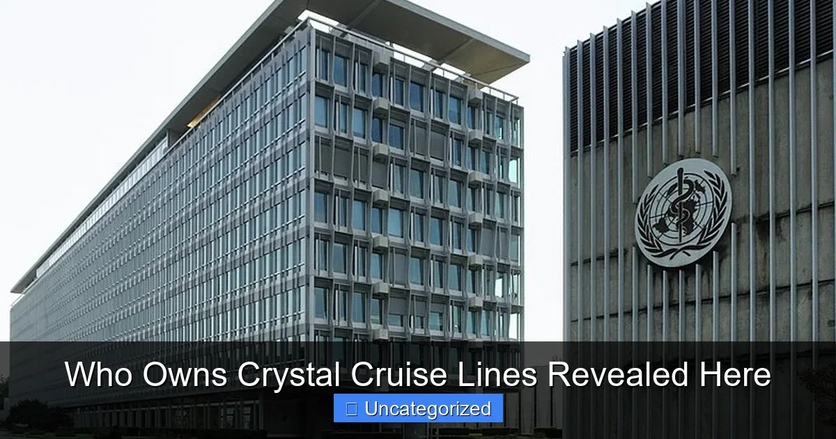 Who Owns Crystal Cruise Lines Revealed Here