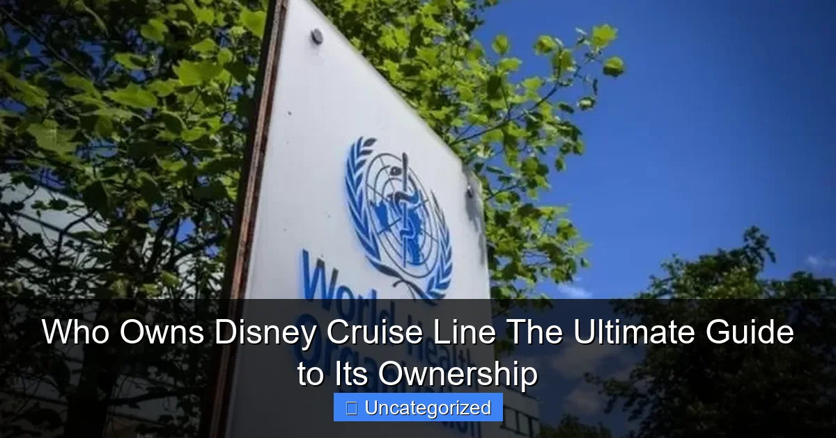 Who Owns Disney Cruise Line The Ultimate Guide to Its Ownership