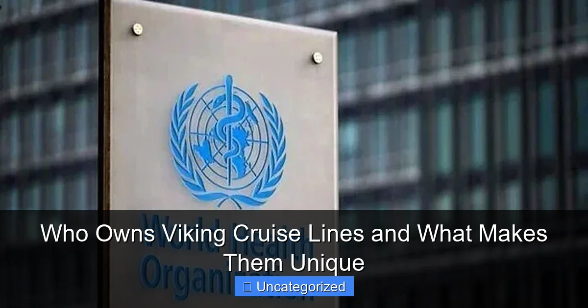 Who Owns Viking Cruise Lines and What Makes Them Unique