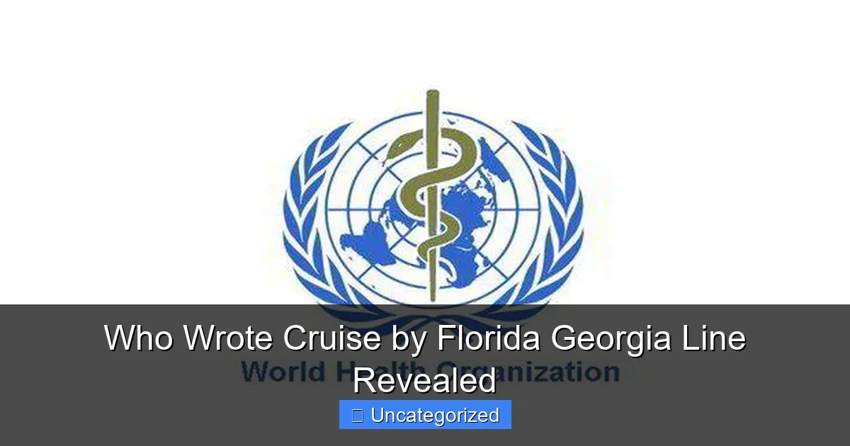 Who Wrote Cruise by Florida Georgia Line Revealed