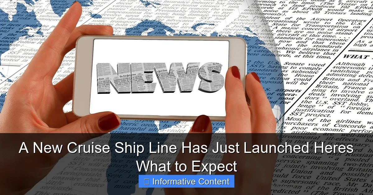 A New Cruise Ship Line Has Just Launched Heres What to Expect