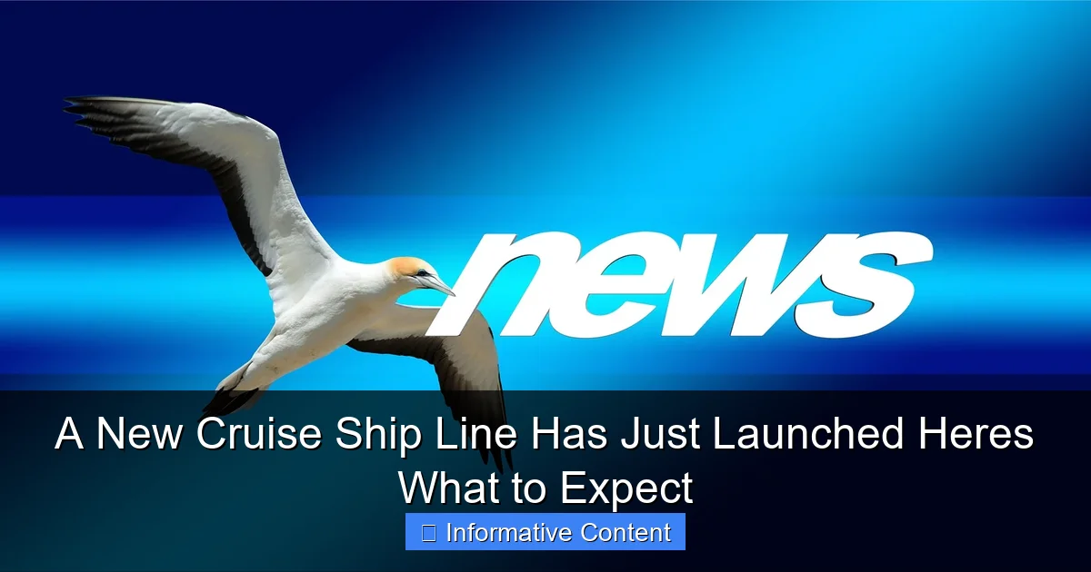 A New Cruise Ship Line Has Just Launched Heres What to Expect