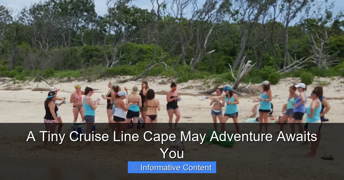 A Tiny Cruise Line Cape May Adventure Awaits You