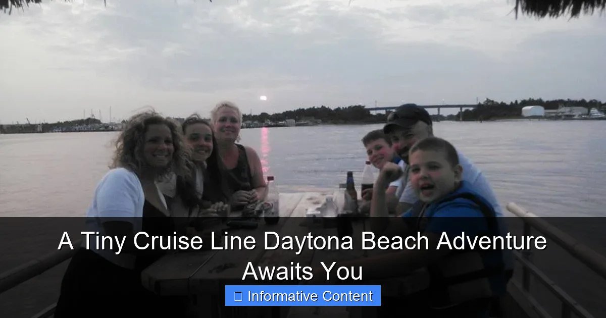 A Tiny Cruise Line Daytona Beach Adventure Awaits You