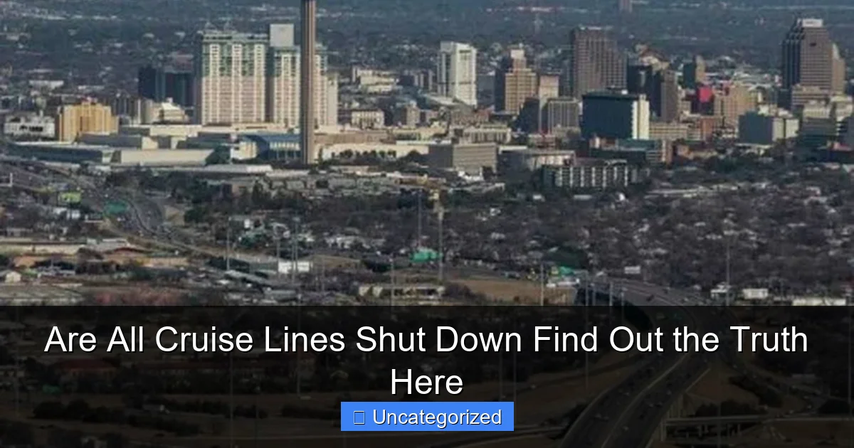 Are All Cruise Lines Shut Down Find Out the Truth Here