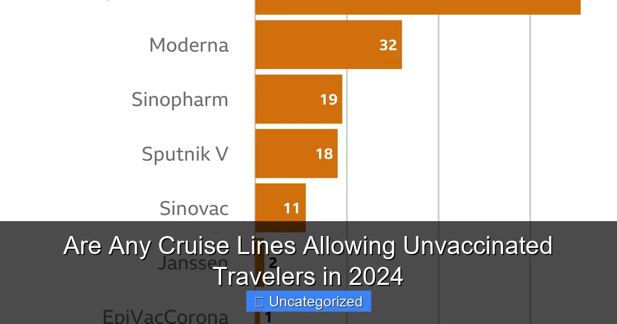 Are Any Cruise Lines Allowing Unvaccinated Travelers in 2024