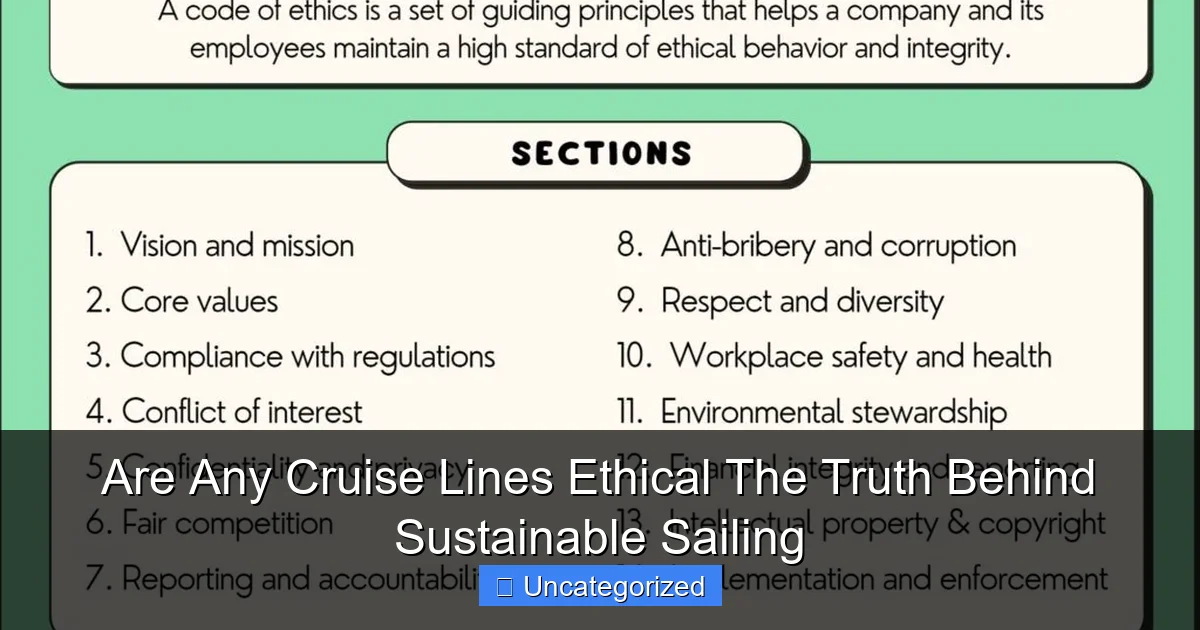 Are Any Cruise Lines Ethical The Truth Behind Sustainable Sailing