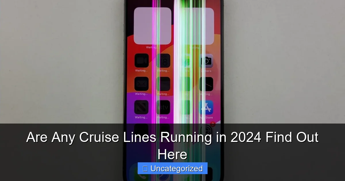 Are Any Cruise Lines Running in 2024 Find Out Here