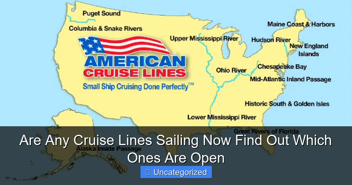 Are Any Cruise Lines Sailing Now Find Out Which Ones Are Open