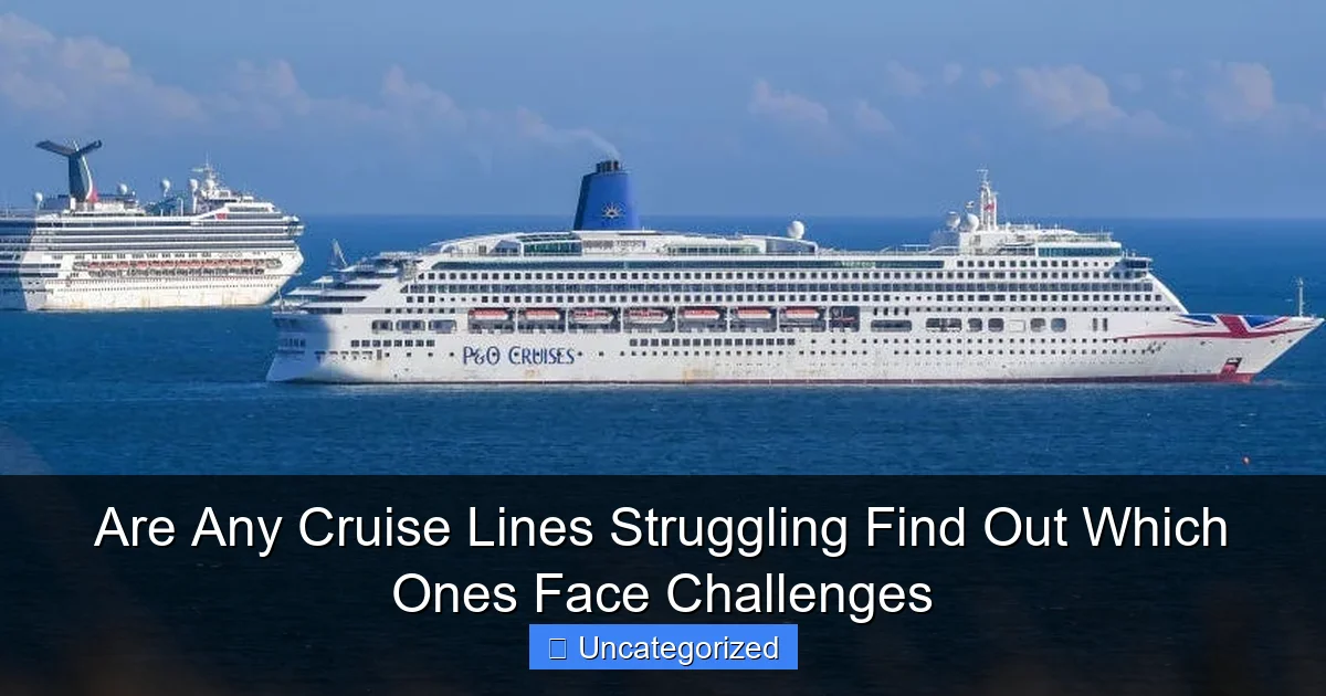 Are Any Cruise Lines Struggling Find Out Which Ones Face Challenges