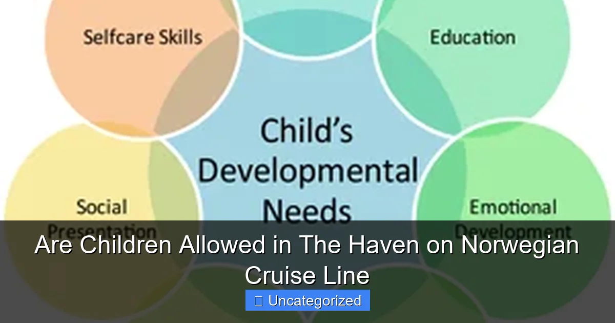 Are Children Allowed in The Haven on Norwegian Cruise Line