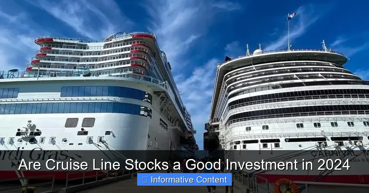 Are Cruise Line Stocks a Good Investment in 2024