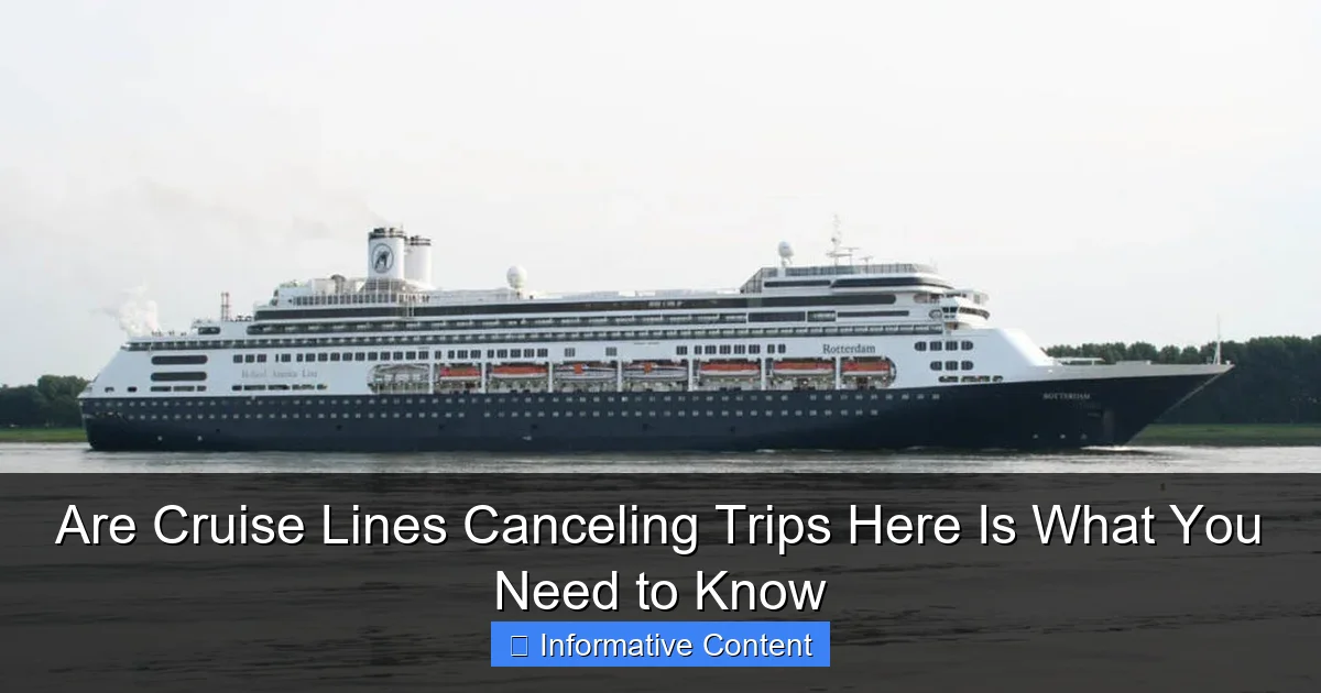 Are Cruise Lines Canceling Trips Here Is What You Need to Know