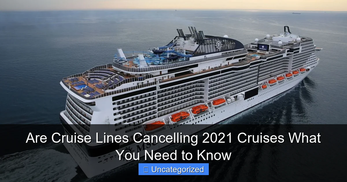 Are Cruise Lines Cancelling 2021 Cruises What You Need to Know