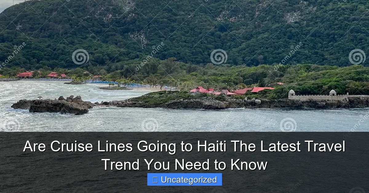 Are Cruise Lines Going to Haiti The Latest Travel Trend You Need to Know