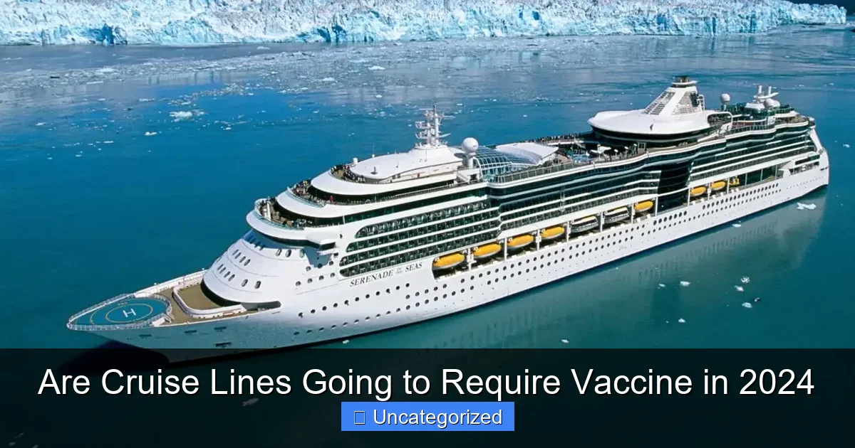 Are Cruise Lines Going to Require Vaccine in 2024