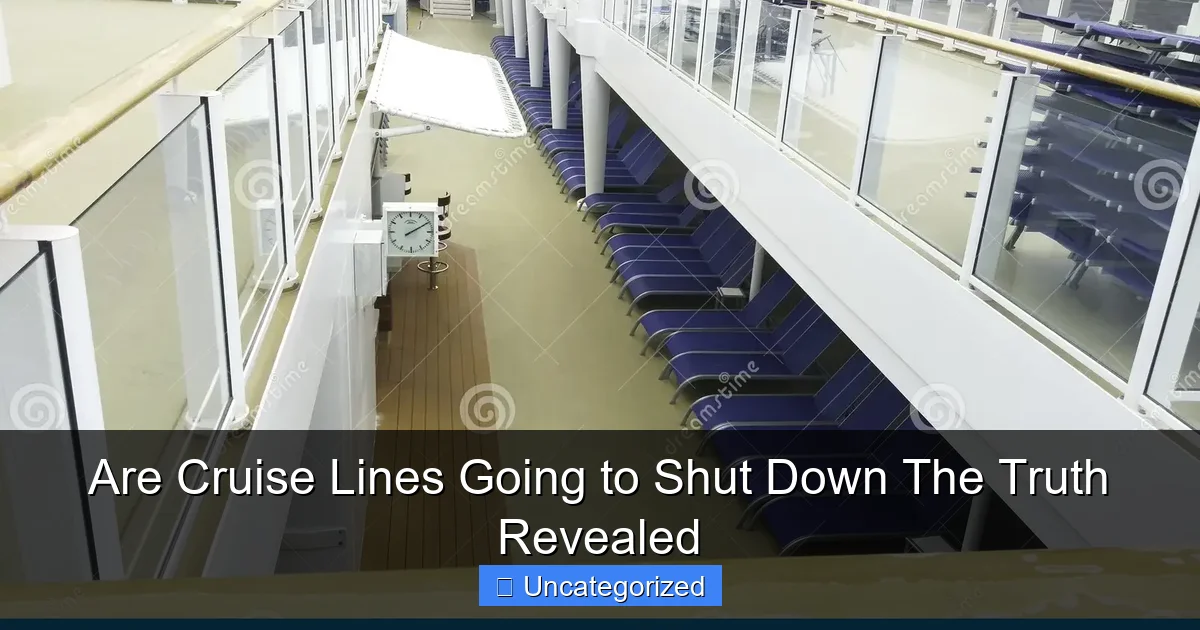 Are Cruise Lines Going to Shut Down The Truth Revealed