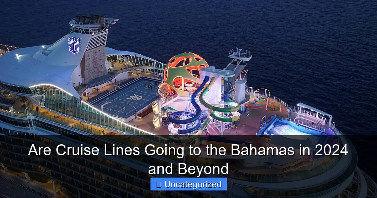 Are Cruise Lines Going to the Bahamas in 2024 and Beyond