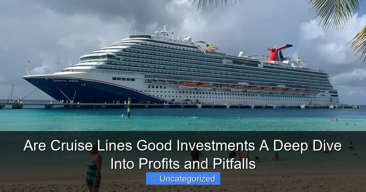 Are Cruise Lines Good Investments A Deep Dive Into Profits and Pitfalls