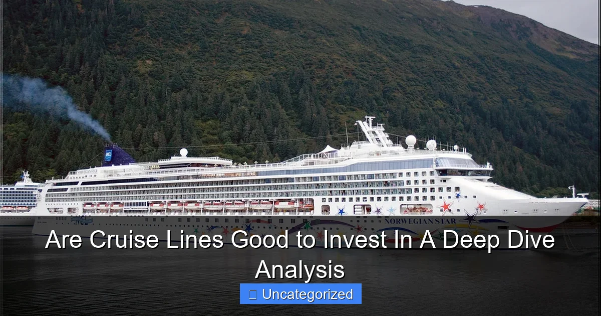 Are Cruise Lines Good to Invest In A Deep Dive Analysis