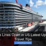 Are Cruise Lines Open in US Latest Updates and Travel Tips