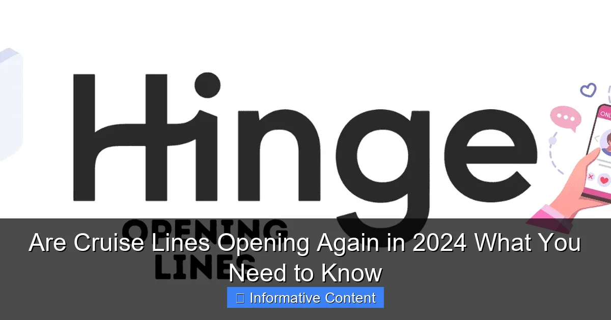 Are Cruise Lines Opening Again in 2024 What You Need to Know