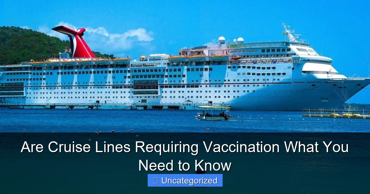 Are Cruise Lines Requiring Vaccination What You Need to Know