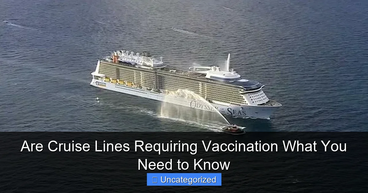 Are Cruise Lines Requiring Vaccination What You Need to Know