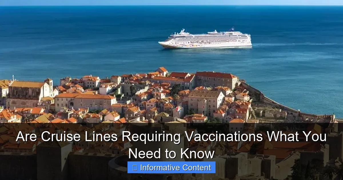 Are Cruise Lines Requiring Vaccinations What You Need to Know