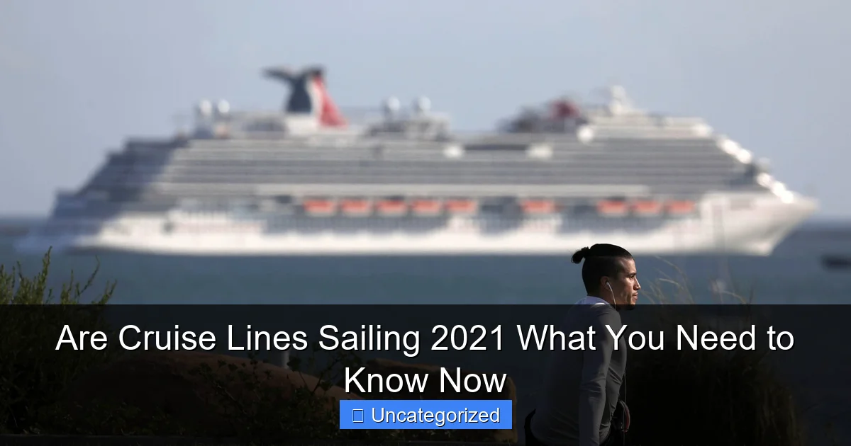Are Cruise Lines Sailing 2021 What You Need to Know Now