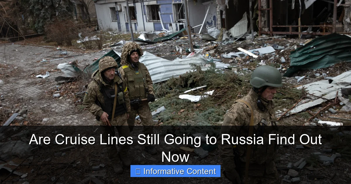 Are Cruise Lines Still Going to Russia Find Out Now