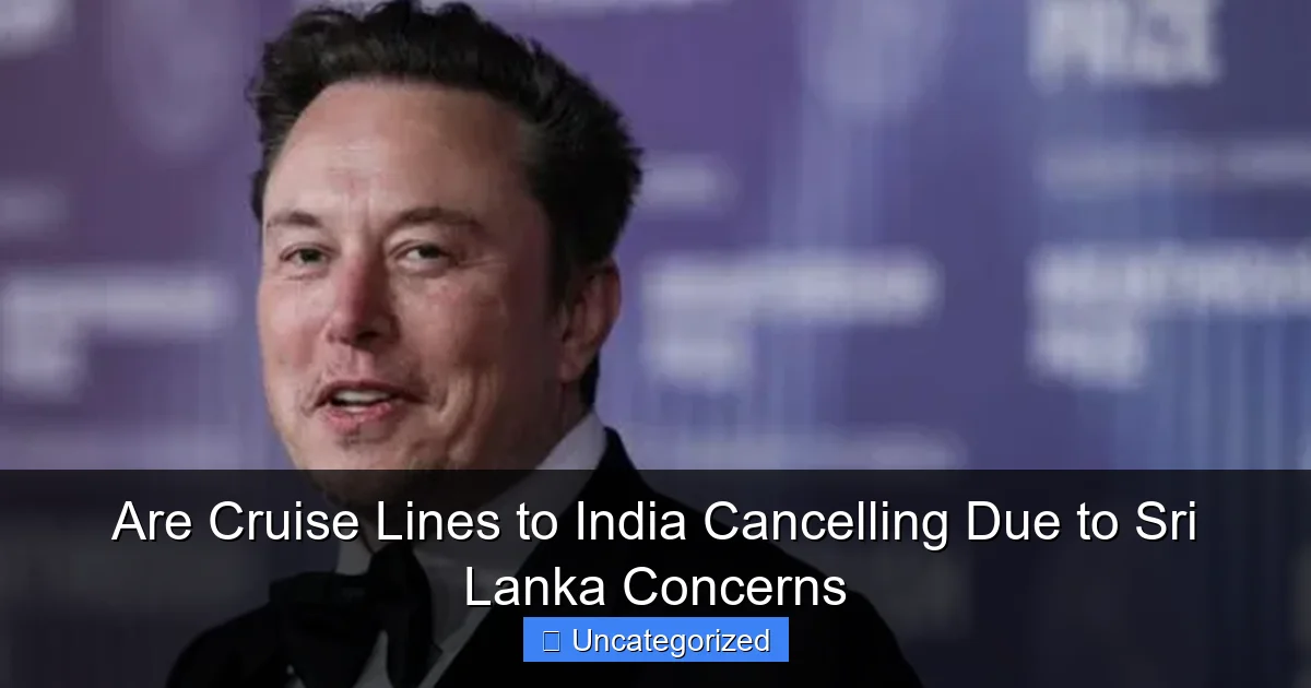 Are Cruise Lines to India Cancelling Due to Sri Lanka Concerns