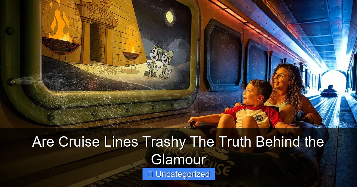 Are Cruise Lines Trashy The Truth Behind the Glamour