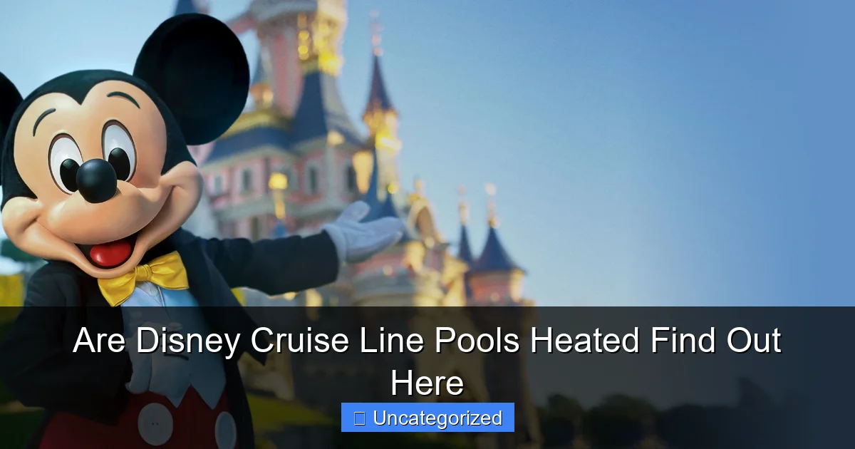 Are Disney Cruise Line Pools Heated Find Out Here