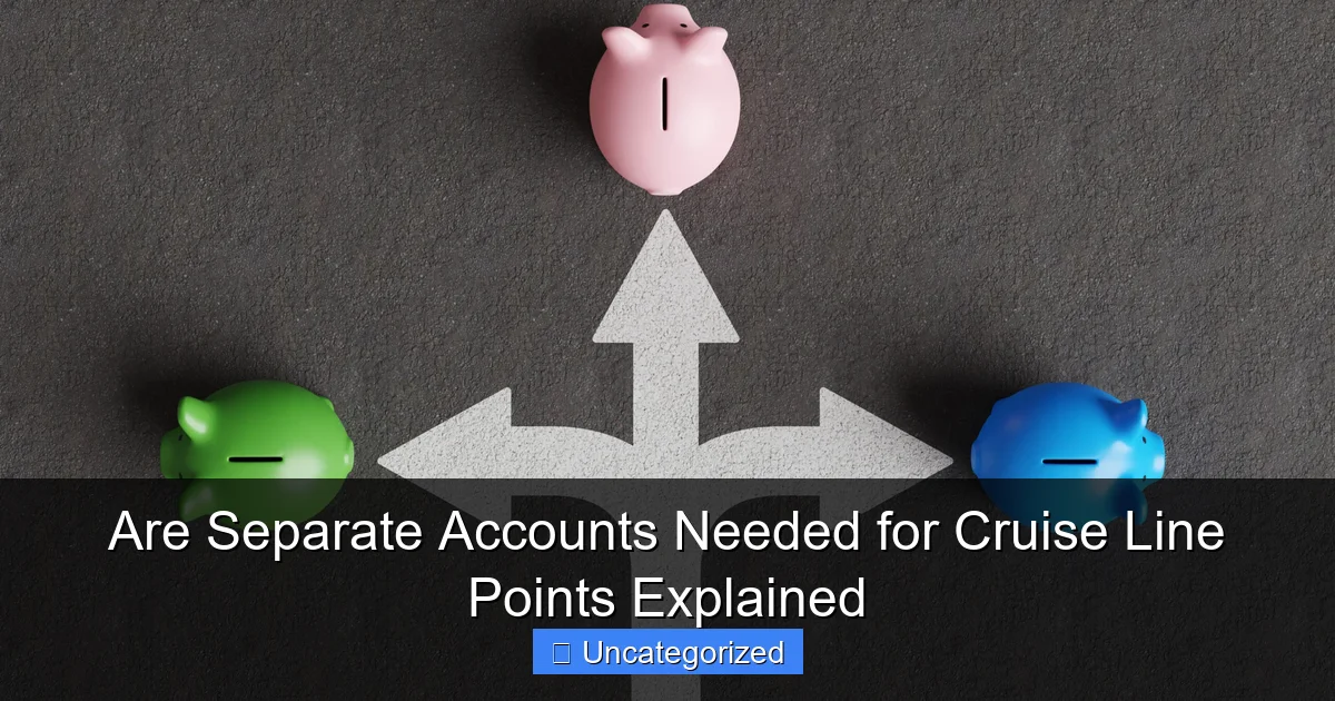 Are Separate Accounts Needed for Cruise Line Points Explained