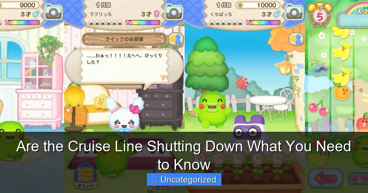 Are the Cruise Line Shutting Down What You Need to Know